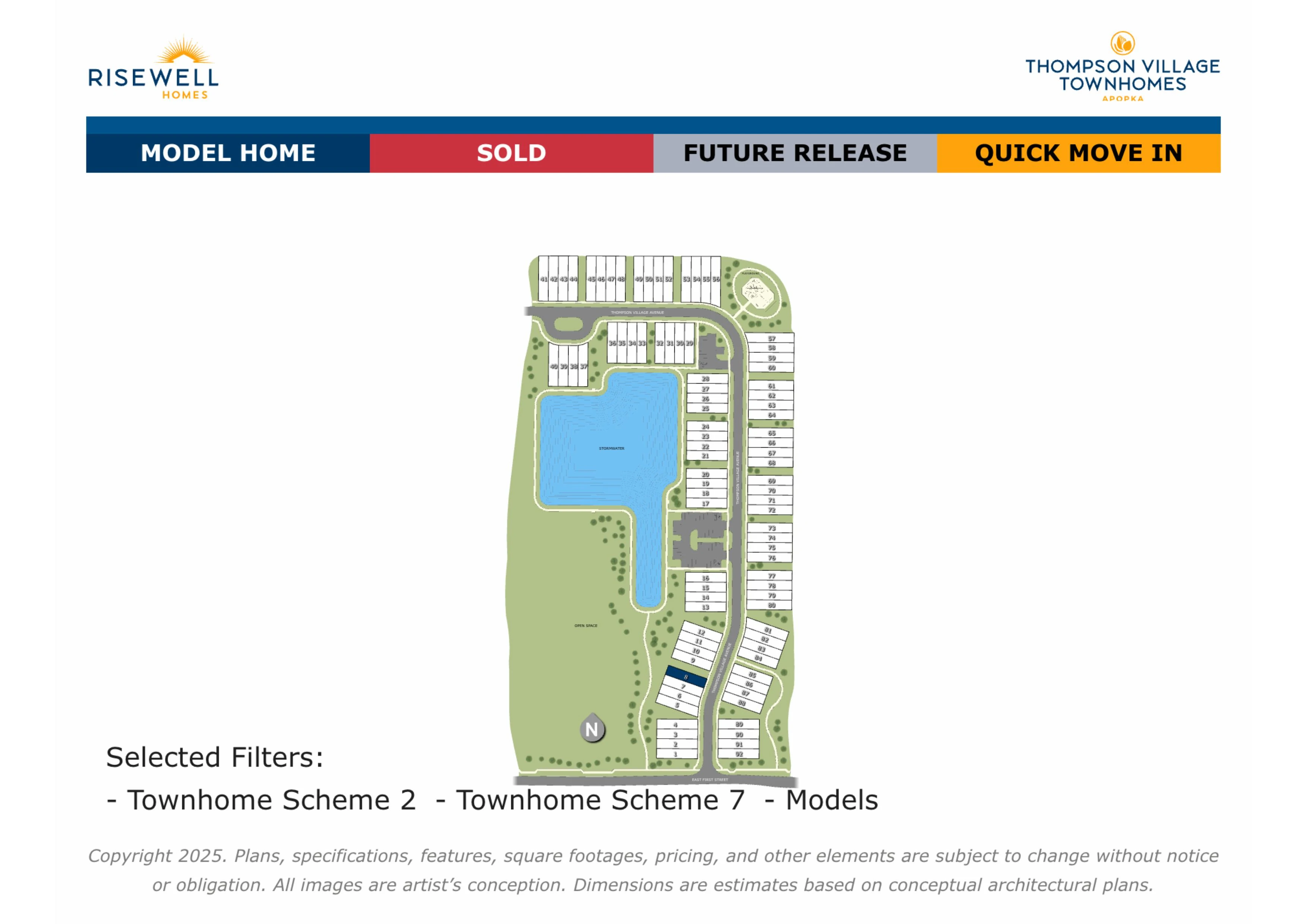 Thompson Village Townhome Site Plan